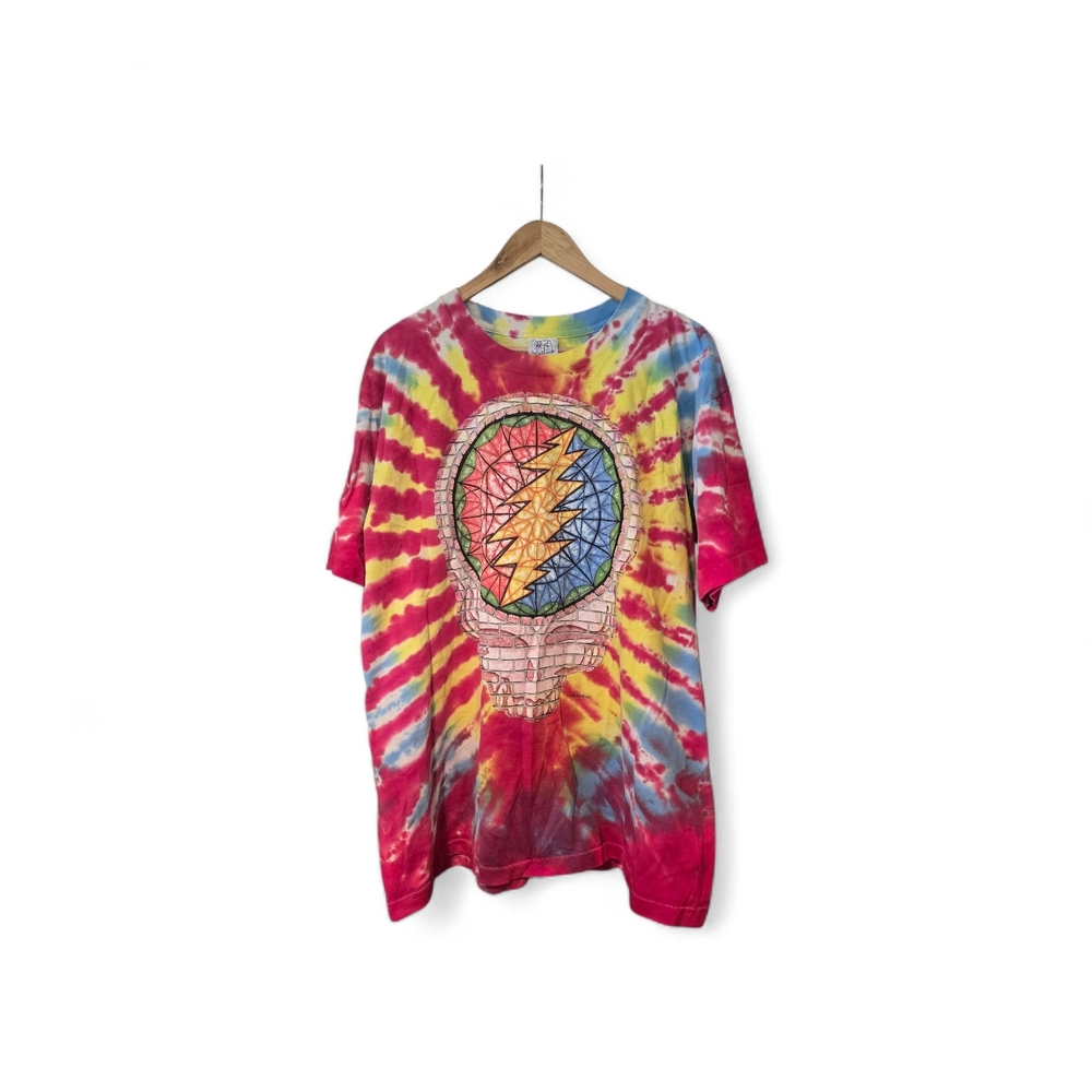 Colorful Tie-Dye Graphic T-Shirt